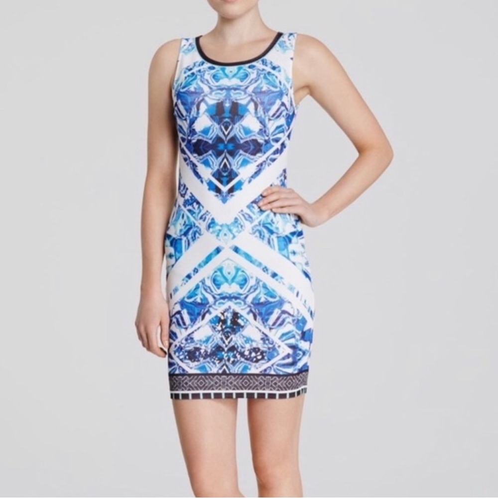 Bloomingdale’s Dress Mini Size Medium Preppy Summer  Comfort Graduation Comfort - Picture 8 of 10